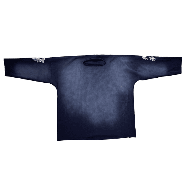 Longsleeve spade - blu