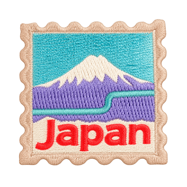 Francobollo Giappone - Patch