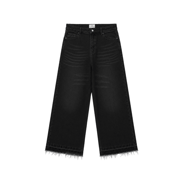 24/7 Jeasn Bootcut - nero slavato