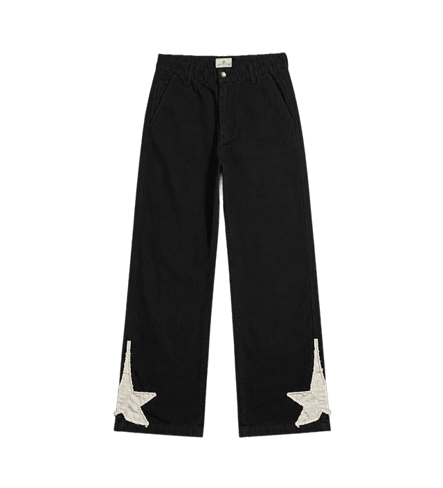 Pantalone bootcut - Stardust nero