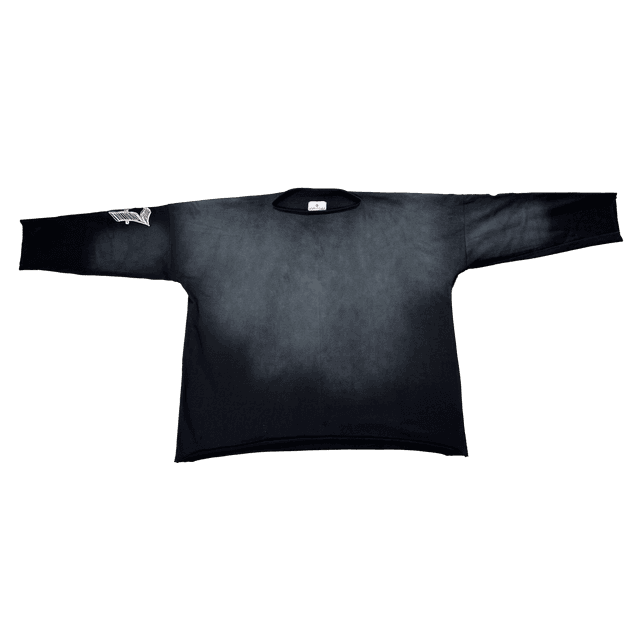 Longsleeve spade - nero